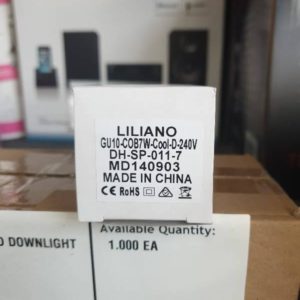 BOX OF 10 PCE LED 7W GU10 COD DOWNLIGHT 240V