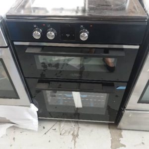 EX DISPLAY BELLING BFS60DOIND 600MM ELECTRIC DOUBLE OVEN FREESTANDING OVEN WITH INDUCTIN COOKTOP 4 COOKING ZONES 9 POWER LEVELS LED DISPLAY RRP$1799 WITH 3 MONTH WARRANTY