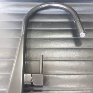 FRANKE TA6831 MATT BLACK PYRA KITCHEN TAP RRP$1431 WITH 12 MONTH WARRANTY **SCRATCHED AND SOLD AS IS**