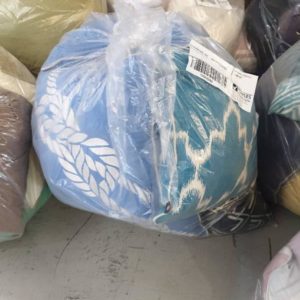 EX FURNITURE HIRE - BAG OF ASSORTED CUSHIONSSOLD AS IS