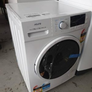EX DISPLAY EFWD735W EURO COMBINATION FRONT LOAD WASHER/ DRYER 7KG/3.5KG 1600RPM WITH 3 MONTH WARRANTY DEO7853