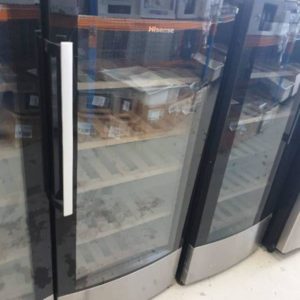 HISENSE 58 BOTTLE WINE FRIDGE DUAL TEMPERATURE CONTROL WITH 3 MONTH BACK TO BASE WARRANTY 360016624