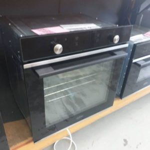 EX DISPLAY BELLING IB609PYRO 60CM BLACK PYROLYTIC SELF CLEANING ELECTRIC OVEN WITH 9 COOKING FUNCTIONS WITH 3 MONTH WARRANTY