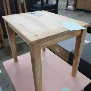 RAW TIMBER KIDS TABLE SOLD AS IS