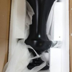 EX HIRE - LARGE BLACK VASE SOLD AS IS