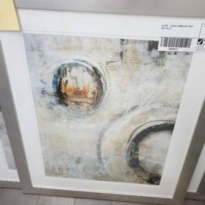EX HIRE - SILVER FRAMED ART PRINT (SOLD AS IS)
