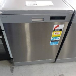 EX DISPLAY EUROMAID 60CM S/STEEL DISHWASHER EDWB14S WITH 8 WASH PROGRAMS WITH 3 MONTH WARRANTY