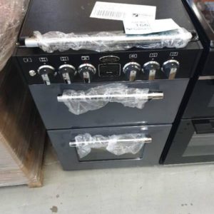 EX DISPLAY BELLING MIN RICHMOND 54CM RANGE COOKER ELECTRIC DOUBLE OVEN WITH GAS COOKTOP MODEL BR54DFC WITH 3 MONTH WARRANTY RRP$2499