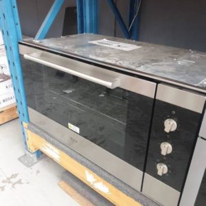 SECOND HAND EV900MSX 900M ELECTRIC UNDER BENCH OR WALL OVEN 7 COOKING FUNCTIONS WITH 3 MONTH WARRANTY DEO 7895 WITH 3 MONTH WARRANTY