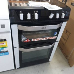 EX DISPLAY BELLING FSE54DOSN 54CM S/STEEL ELECTRIC FREESTANDING DOUBLE OVEN WITH CERAMIC COOKTOP WITH 3 MONTH WARRANTY