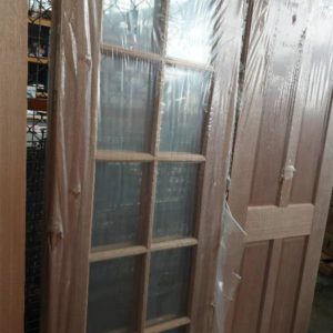 2040X720 10 LITE CLEAR GLAZED COLONIAL DOORS