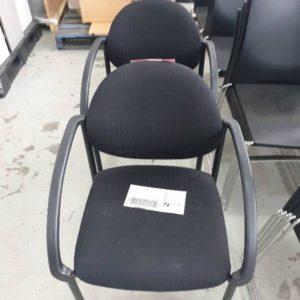EX OFFICE - 2 X OFFICE CHAIRS SOLD AS IS