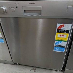 EX DISPLAY EUROMAID DR14S 600MM S/STEEL DISHWASHER WITH 3 MONTH WARRANTY **NO KICKER PANEL SOLD AS IS**