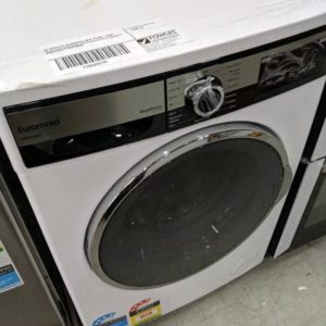 EX DISPLAY EUROMAID 8KG FRONT LOAD WASHING MACHINE EBFW800 WITH 3 MONTH WARRANTY RRP$949