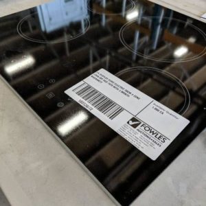 EX DISPLAY EURO ELECTRIC 60CM 4 ZONE COOKTOP ECT60CR DEO 7979 WITH 3 MONTH WARRANTY