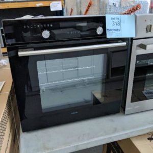 EX DISPLAY EURO EO60M8SX 600MM ELECTRIC OVEN WITH 3 MONTH WARRANTY DEO8040
