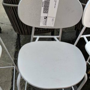 EX HIRE GREY BAR STOOL SOLD AS IS