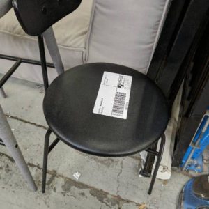 EX HIRE - BLACK CHAIR SOLD AS IS