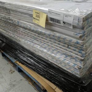 PALLET OF ASSORTED SHOWER PANELS SOLD AS IS
