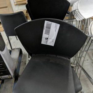 EX HIRE BLACK CHAIR SOLD AS IS