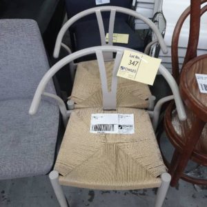 EX HIRE WICKER CHAIR SOLD AS IS