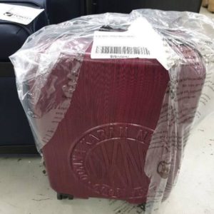 NEW DKNY BURGUNDY CABIN SUITCASE