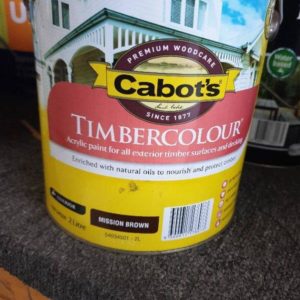CABOTS TIMBERCOLOUR MISSION BROWN 2 LTR