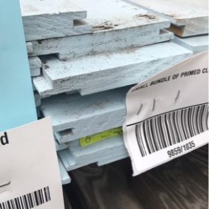SMALL BUNDLE OF PRIMED CLADDING