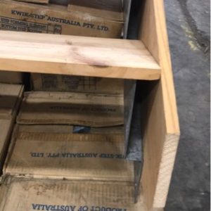 PALLET OF 21 BOXES OF STEP FORMING BRACKETS