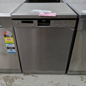 EX DISPLAY EURO EDM15XS 600MM S/STEEL DISHWASHER WITH 15 PLACE SETTINGS WITH 8 WASH PROGRAMS WITH 3 MONTH WARRANTY DEO 8066