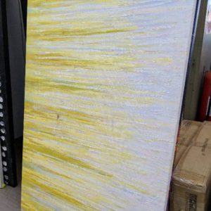 EX HIRE - YELLOW CANVAS 1000MM X 1500MM