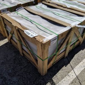 PALLET OF SNOW WHITE PAVER 500X500X20 FOR FLOOR/WALL PAVING 103PCS AUG03-11