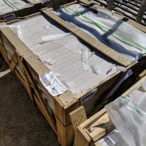 PALLET OF SNOW WHITE PAVER 500X500X20 FOR FLOOR/WALL PAVING 104PCS AUG03-5