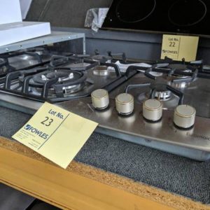 EX-DISPLAY EUROMAID CF6GS 600MM GAS COOKTOP 4 BURNER WITH 3 MONTHS WARRANTY