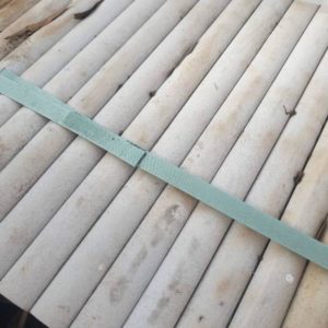 PALLET OF 50/500X500X30 SNOW WHITE SANDSTONE BULLNOSE COPING/TREADS