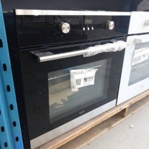 EX DISPLAY EURO 600MM ELECTRIC OVEN EO608SX WITH 3 MONTH WARRANTY DEO8072