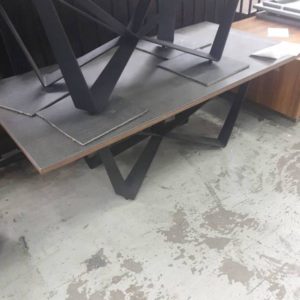EX DISPLAY ALTONA CONCRETE COFFEE TABLE SOLD DAMAGED SOLD AS IS