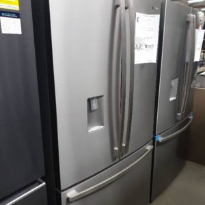 WESTINGHOUSE WHE6060SA 600 LITRE FRENCH DOOR FRIDGE WITH WATER 896MM WIDE TO FIT 900MM CAVITY QUICK CHILL FUNCTION MULTI AIR FLOW TECHNOLOGY INTERNAL ELECTRONIC CONTROLSFAMILY SAFE LOCKABLE COMPARTMENT DOOR ALARM HIDDEN HINGES WITH 12 MONTH WARRANTY 91775689