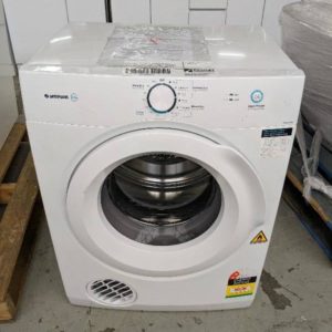 SIMPSON 5.5KG AUTO VENTED DRYER SDV556HQWA WITH ANTI TANGLE REVERSE TUMBLING FOR BETTER DRYING SENSOR DRYING LARGE DOOR OPENING WALL MOUNTABLE WITH 12 MONTH WARRANTY B94433375