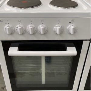 EX DISPLAY EUROMAID EW50 WHITE 500MM ALL ELECTRIC FREESTANDING OVEN RRP$615 WITH 3 MONTH WARRANTY