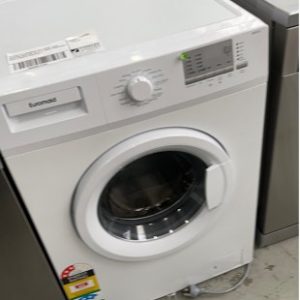 EX DISPLAY EUROMAID 8KG FRONT LOAD WASHING MACHINE WITH 15 WASH PROGRAMS WITH 3 MONTH WARRANTY WMFL8