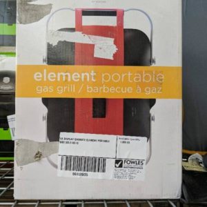 EX DISPLAY GASMATE ELEMENT PORTABLE BBQ SOLD AS IS