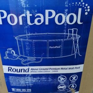 NEW BOXED PORTA ABOVE GROUND POOL 5500MM X 1200MM PP5512 - 2 BOXES RRP$1099