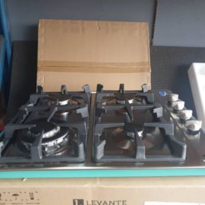LEVANTE 4 BURNER GAS COOKTOP WITH 3 MONTH WARRANTY