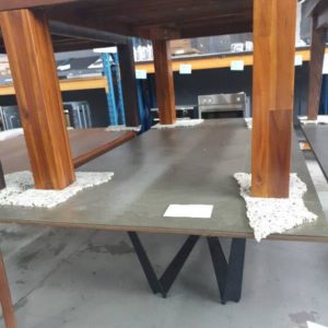 EX-DISPLAY ALTONA 2200MM DINING TABLE SOLD AS IS