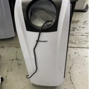 EX DISPLAY DIMPLEX DC12RCBW PORTABLE 3.5KW REVERSE CYCLE AIRCONDITIONER WITH DEHUMIDIFIER RRP$799 WITH 3 MONTH WARRANTY