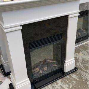 EX DISPLAY DIMPLEX TAYLOR 1.5KW MINI FIREPLACE MANTLEWHITE RRP$799 WITH 3 MONTH WARRANTY TYL15