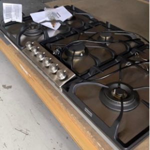 EX DISPLAY FRANKE FIG906S1N S/STEEL 985MM 6 BURNER GAS COOKTOP WITH FRONT CONTROLS RRP$3236 WITH 6 MONTH WARRANTY