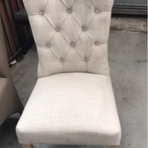 SAMPLE DINING CHAIR SOLD AS IS