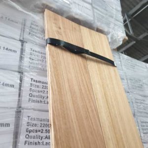140X14/2MM TAS OAK NATURAL LACQUERED ENGINEERED FLOORING- (77 BOXES X 1.848 M2)